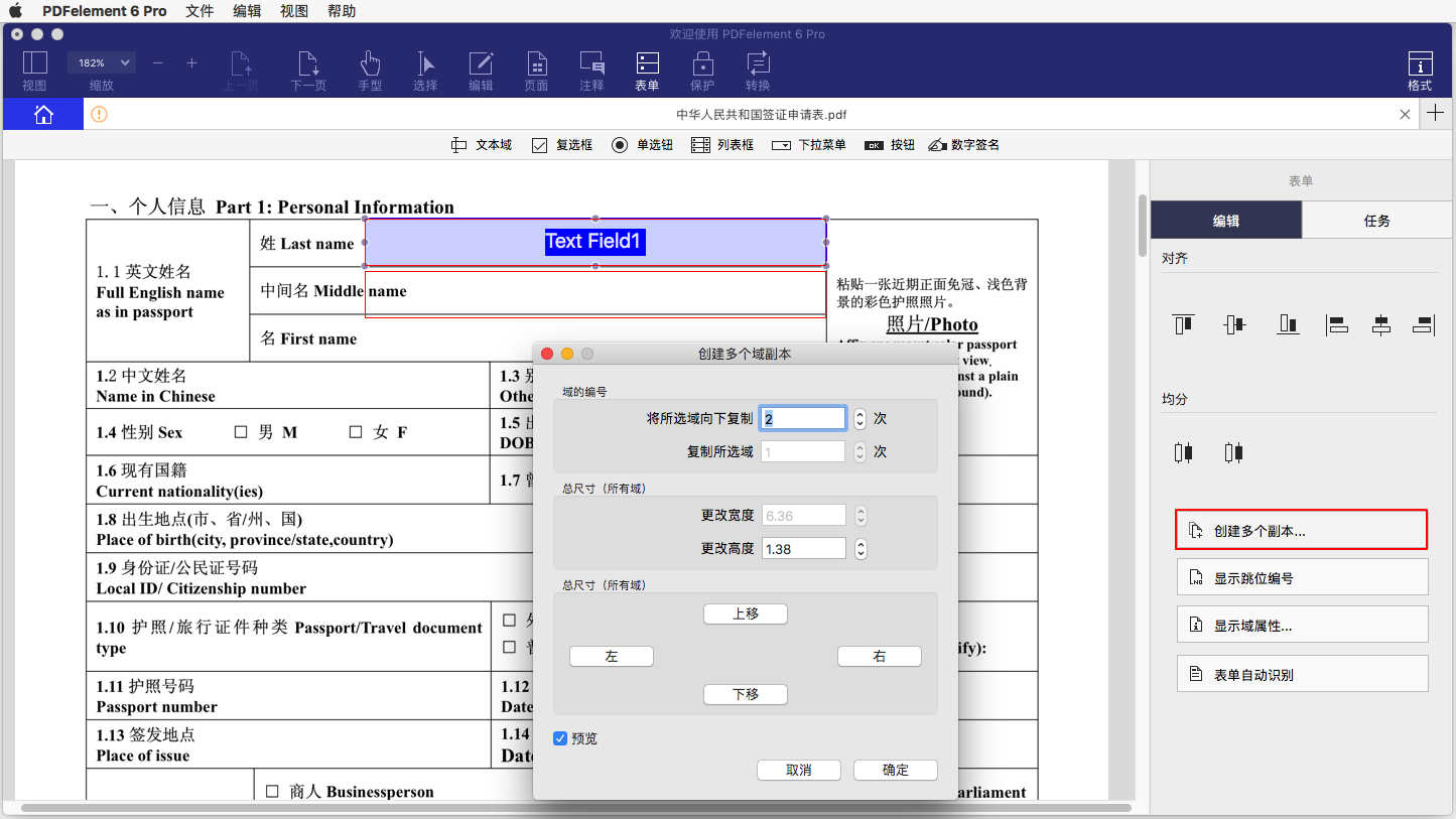 add multilple text field